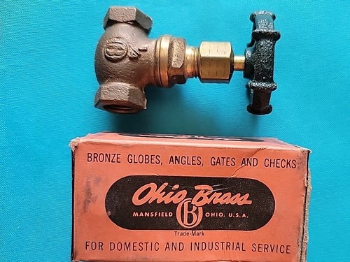 Ohio Brass NO. 201~1/4" Gate Valve~100 WSP~150 WOG~New In Box