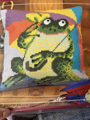 Collection D Art Needlepoint cross stitch pillow cover kits 40x40 Cm