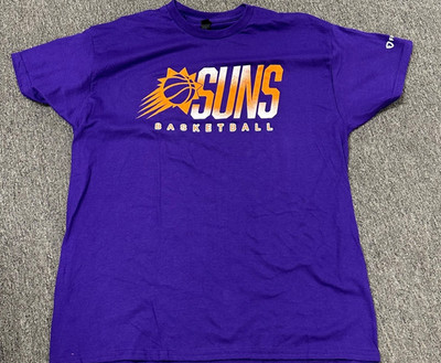 2026 NBA Phoenix Suns Promotional T-Shirt Purple with Suns Logo Purple X-Large