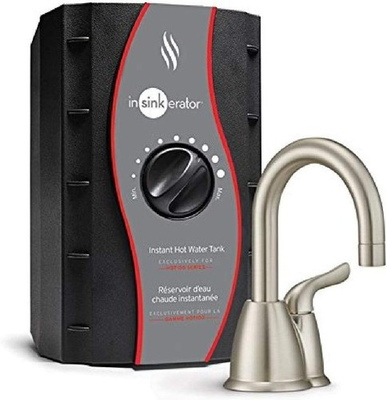 #ad InSinkErator H HOT150SN SS Instant Hot Water Dispenser System Black 0.67 Gallons $175.00
