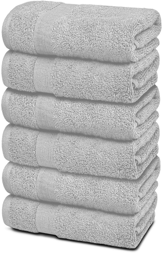 Resort Collection Soft Hand Towels  16x27 Luxury Hotel Plush & Absorbent Cotton - Picture 2 of 5