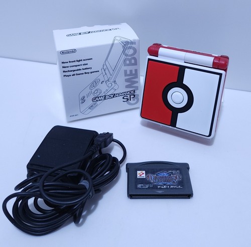 Nintendo Game Boy Advance SP Console IPS Backlight w/ Game Lot Rare Box