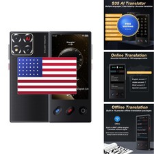 Luluckck Language Translator Device 2025, AI ChatGPT No WiFi Needed