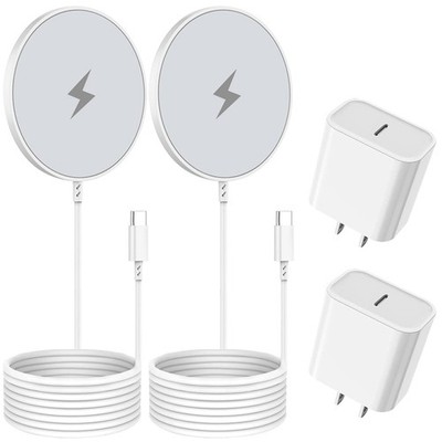 2 Pack Wireless Fast Charger for iPhone 16 Pro Max/16 Pro, 6FT