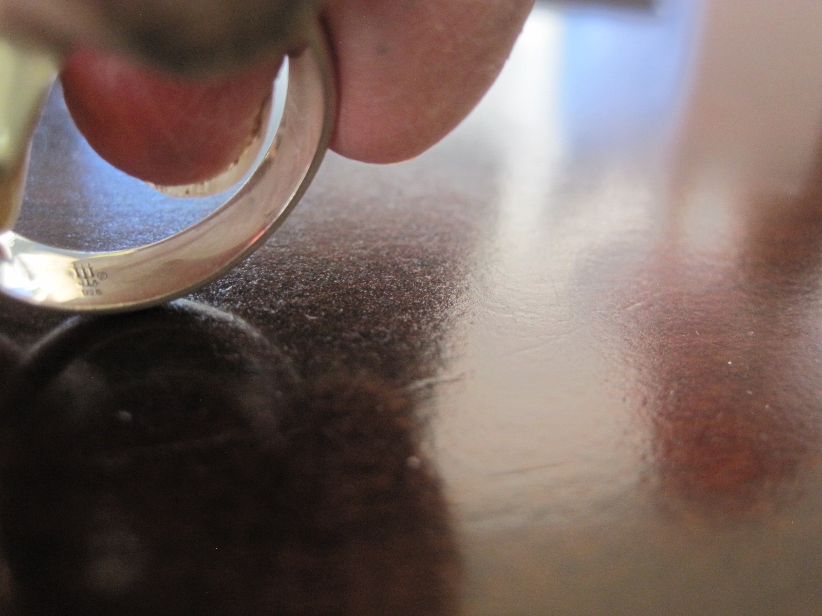 James Avery sterling silver mother's love ring size 10 1/2