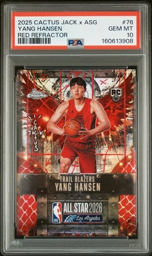 2025 Topps Yang Hansen Base (PSA 10)