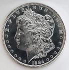 1884 P MORGAN DOLLAR GEM BU+++ UNBELIEVABLE PROOF LIKE FIELDS! UNREAL! NR #K2270