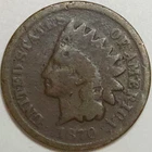 1870 Indian Head Penny - Low Grade/Junk (Lot#1)