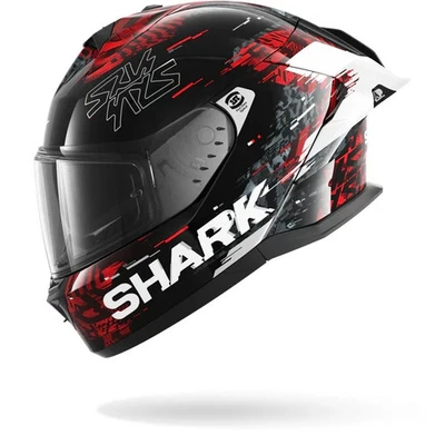 Casque Intégral Shark Skwal Cup Nero Rosso Argento LUCIDO Taille XS S M L - Photo 1/4