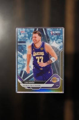 Luka Doncic 2026 Topps Now #AS8 Gold Foil 1/50 SP