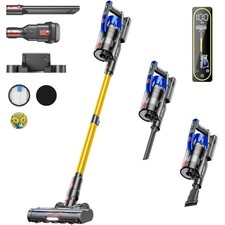 Cordless Vacuum Cleaner, 650W 55KPA 70Mins Vacuum Cleaners for Home, -Standin...