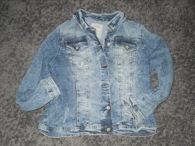 CECIL Jeansjacke, XL, hellblau, used look, gebraucht, aber schön!