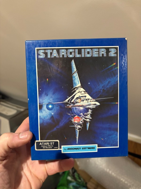 Atari ST. Starglider 2.  Tested and Working. Med. Box. VGC