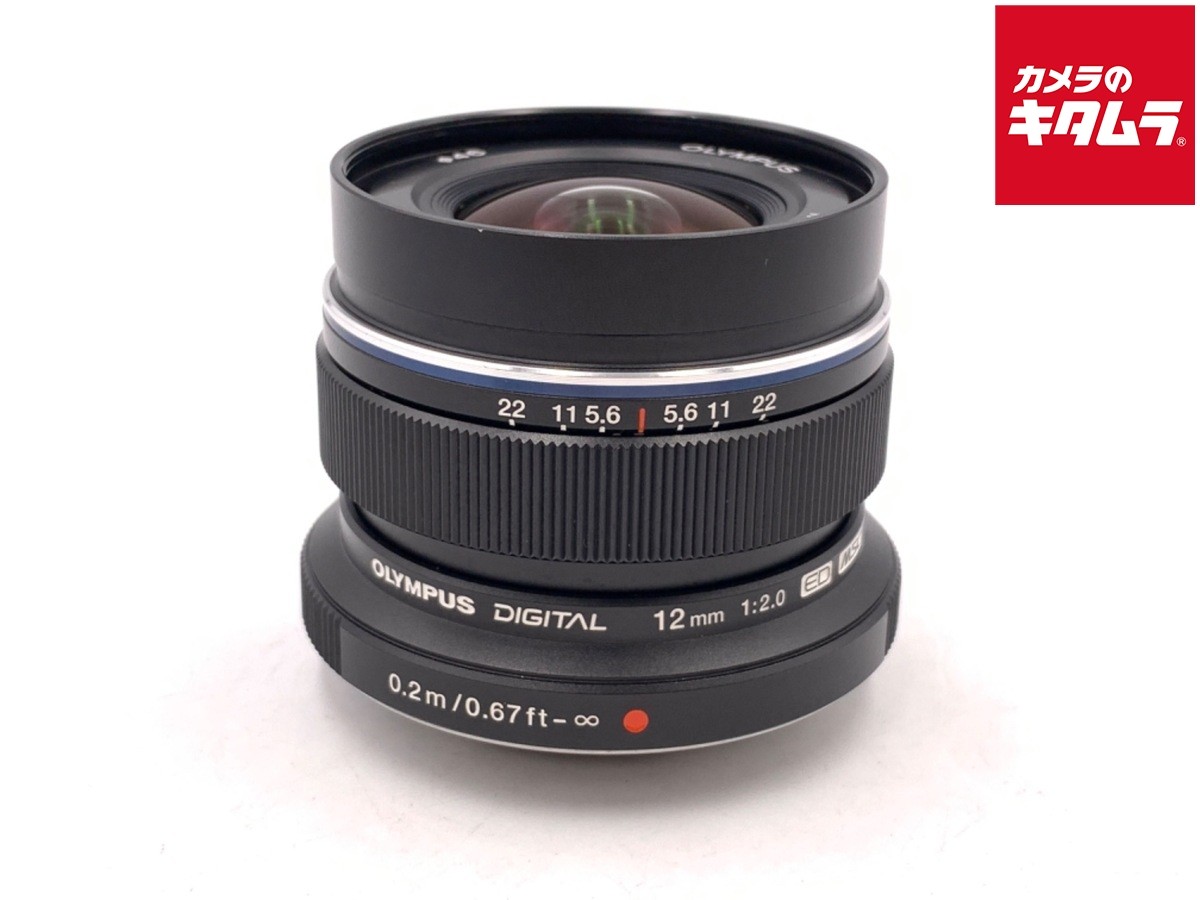 OLYMPUS M.ZUIKO DIGITAL ED 12mm F2.0 BLACK for M4/3 mount -Near