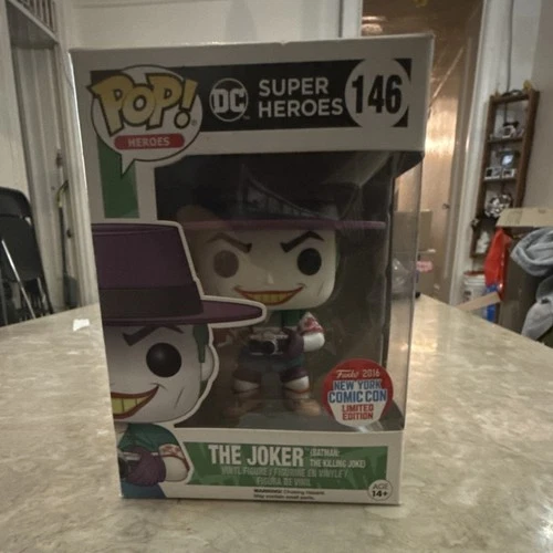 Funko Pop! Vinyl DC Universe The Joker #146 NYCC 2016 Exclusive Limited Edition