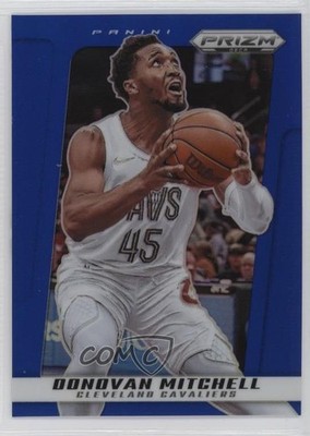 2024-25 Panini Prizm Deca Blue Prizm 101/149 Donovan Mitchell #158 1nr7