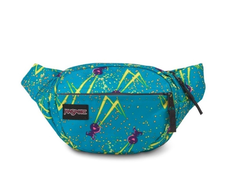 JanSport Fifth Avenue H Fanny Pack Turquoise Incredibles Jackjack Rare