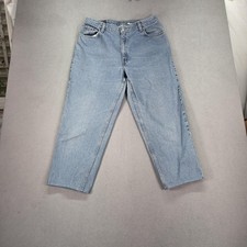 Vintage Levis 550 Jeans Womens Light Wash Relaxed Tapered High Rise Fits 31x24