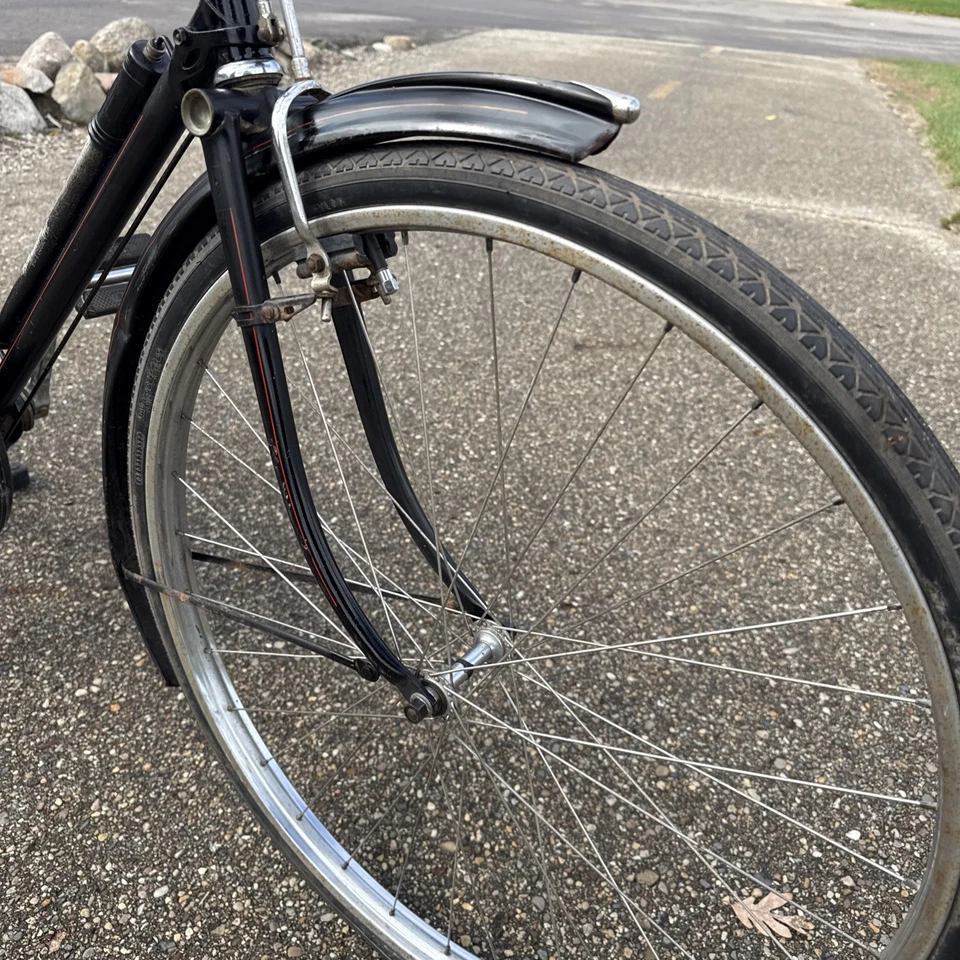 Bicicleta Raleigh 26" 1949 para hombre, completa, granero fresca, necesita amor, sobreviviente, Reino Unido Foto 3 de 4