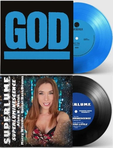 GOD My Pal 7" plus SUPERLUME Superluminescence / Why You Little 7" BRAND NEW