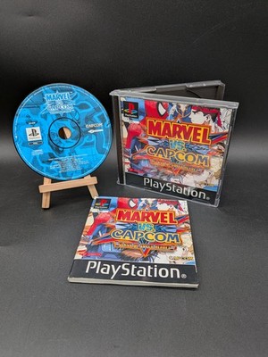 MARVEL VS CAPCOM Clash Of Super Heroes PlayStation 1 PS1 Black Label PAL Europe