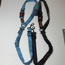 3 Piece Dog Car Seat Belt Set- Retractable  Adjustable, Reflective  Heavy Duty