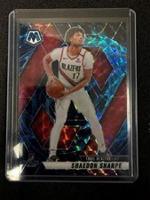 2024-25 Panini Mosaic Shaedon Sharpe 61 Genesis Mosaic Prizm Case Hit Ssp