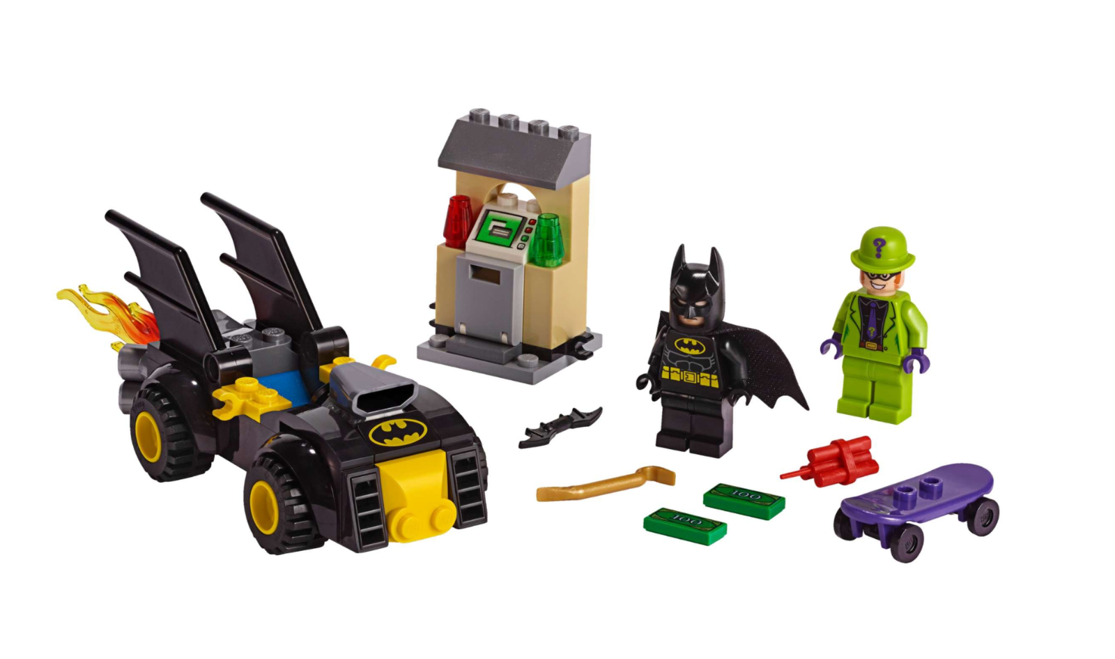 Lego DC Super Heroes 76137 Batman vs The Riddler Robber 100% Complete