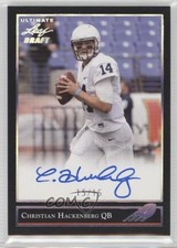 2016 Leaf Ultimate Draft Spectrum Silver 15/15 Christian Hackenberg Auto 2ui