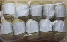 Nashua Natural Focus Ecologie Wool Yarn 10 Balls New 1118 Old Fustic