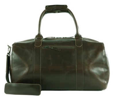 BUCKLE & SEAM Willow Orange Weekender Reisetasche Tasche Olive dunkelgrün Neu