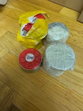 Berner Shuffleboard Pucks - 2 5/16" -  4 Red, 4 Blue - Original Packaging