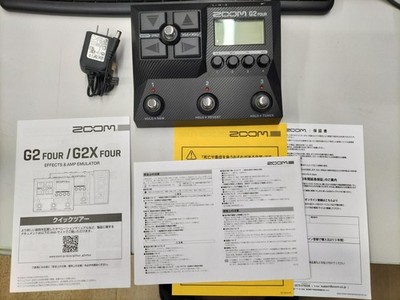 ZOOM G2 FOUR MULTI-EFFECTOR 7982