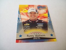 Rusty Wallace 2004 WHEELS AMERICAN THUNDER #26 NASCAR card HOF