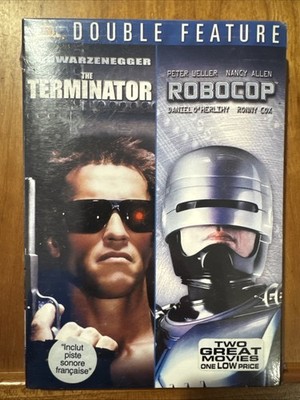Rococop / The Terminator Double Feature DVD Set - Brand New Sealed