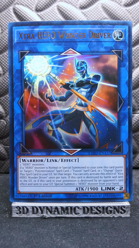 Yu-Gi-Oh Xtra HERO Dread Decimator - LEHD-ENA00 - Ultra Rare Card - 1st