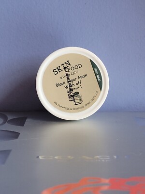 SkinFood Black Sugar Mask Wash Off ~ 10g  Sample size New