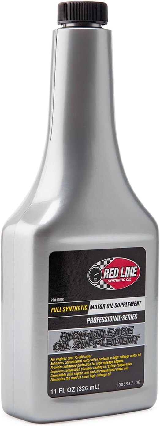 Red Line 17018 Full Synthetic High Mileage Oil Supplement (6 Pack)