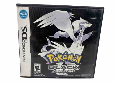 Pokémon Black Version Nintendo DS CASE Only With All Inserts +