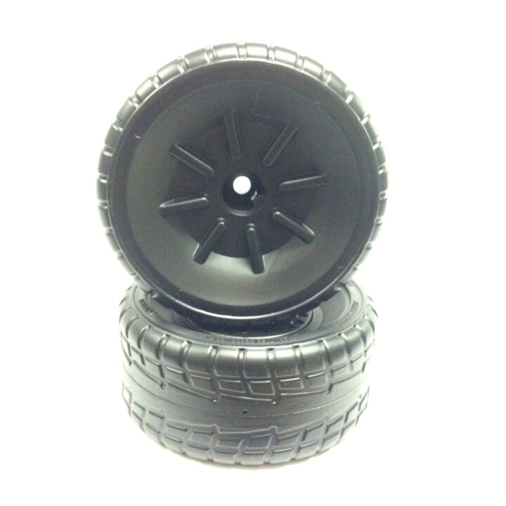 Power Wheels L6349 Barbie Ford Mustang 2 wheels 1 Left & 1 Right Wheel Genuine