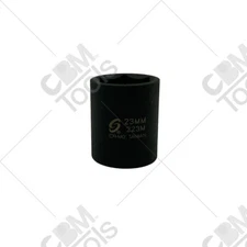 Sunex 223M 1/2" Drive 6 Point 23mm Impact Socket