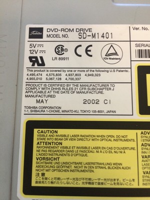 Toshiba SD-M1401 SCSI DVD-ROM Drive