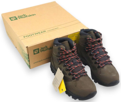 Jack Wolfskin Women's Rebellion Texapore Mid Waterproof Trekking Shoes, Size 6