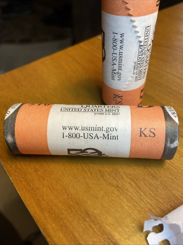 2005 KANSAS QUARTER ROLL (D MINT)