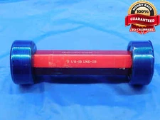 2 1/8 18 UNS 2B THREAD PLUG GAGE 2.125 2.1250 GO NO GO P.D.'S = 2.0889 & 2.0956