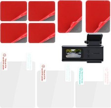 3 Pcs Electrostatic Sticker Mounting Dash Cam 6 Pcs Double-Sided Sticker for Win