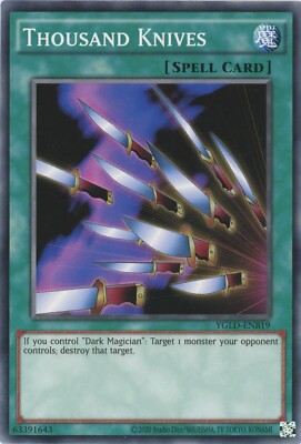 Yugioh Tausend Messer YGLD-ENB19 Common Mint Condition x3 