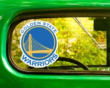 2 GOLDEN STATE WARRIORS STICKER Decal Bogo For Car Bumper Free Shipping Truck