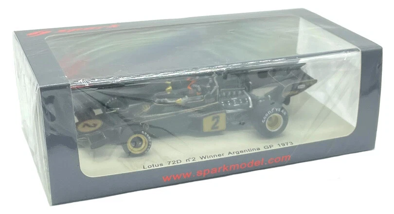 Spark S2149 Lotus 72D Winner Argentina GP 1973 - Emerson Fittipaldi 1/43 Scale - Image 3 of 4