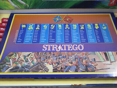 Vtg 1992 ORIGINAL STRATEGO German Edition Board Game from JUMBO 100%  COMPLETE